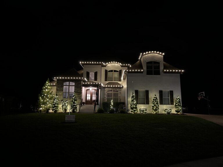 Christmas Light Installation in Franklin TN