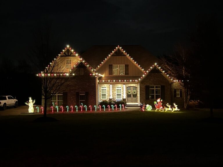 Christmas Light Installation in Spring Hill TN