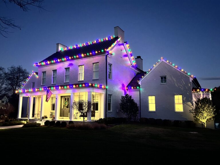 Professional Christmas Light Installation in La Vergne TN